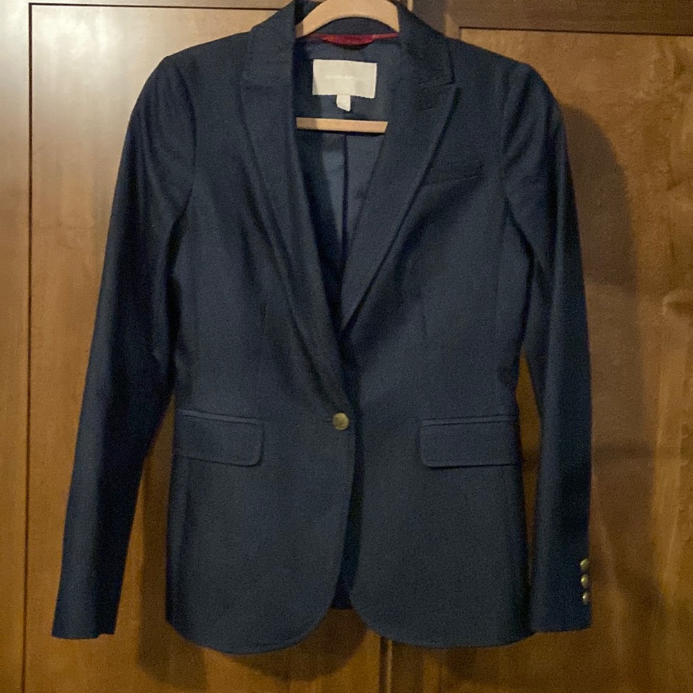 Banana Republic dark denim Blazer